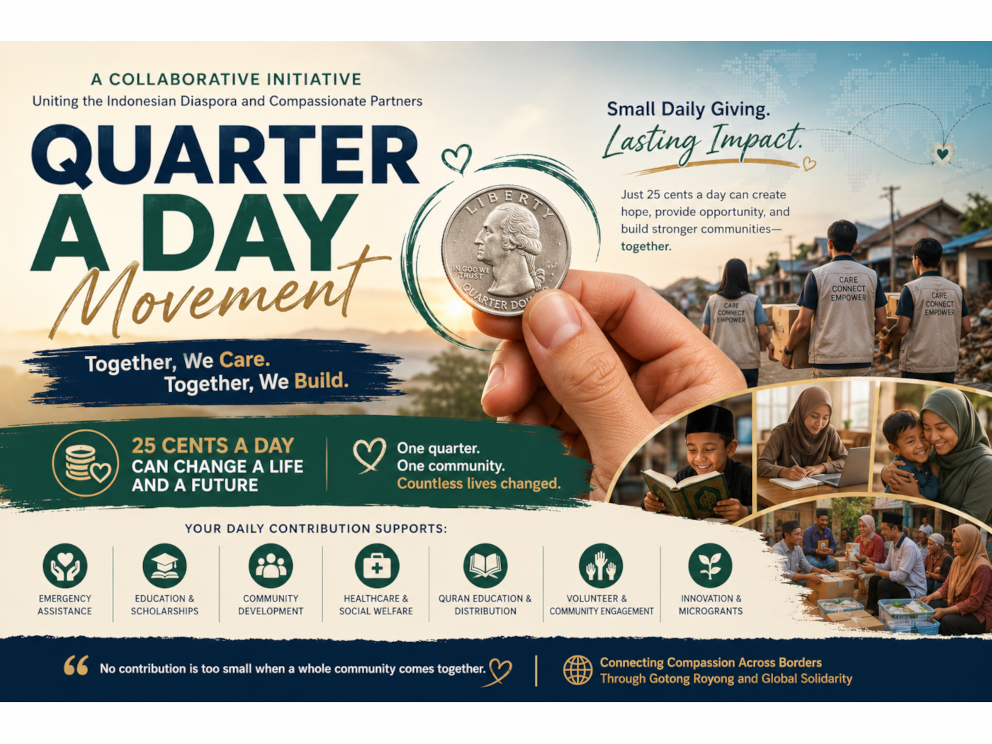 A Quarter a Day: The Story of the Movement That Proves Small Things Change the World